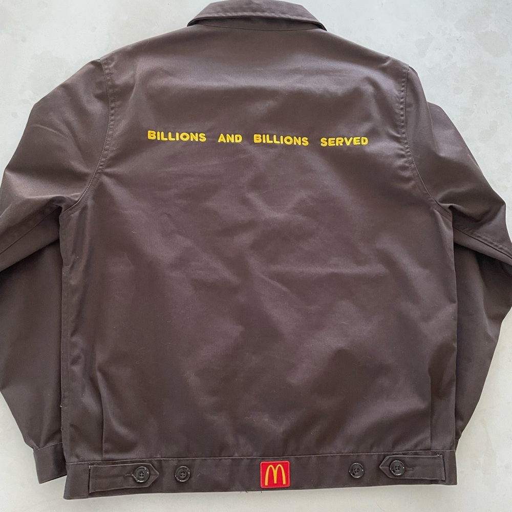 Cactus Jack Travis Scott Billions Served McDs Jacket